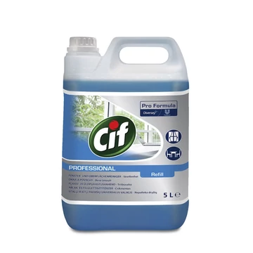Ablak- és felülettisztító 5 liter Cif Pro Formula Glass & Multi Surface Ablak- és felülettisztító 5 liter Cif Pro Formula Glass & Multi Surface