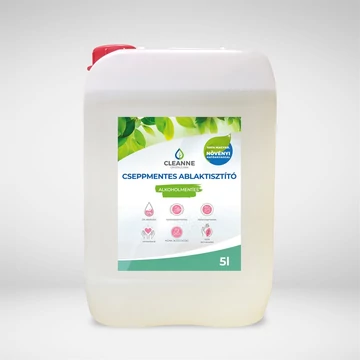 Ablaktisztító cseppmentes 5 liter Cleanne Ablaktisztító cseppmentes 5 liter Cleanne