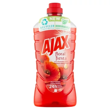 Általános tisztítószer 1 liter Ajax Floral Fiesta Red Flowers Általános tisztítószer 1 liter Ajax Floral Fiesta Red Flowers