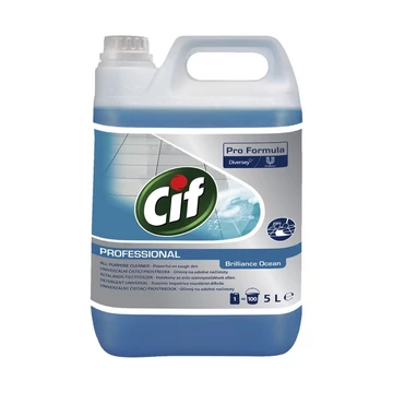 Általános tisztítószer 5 liter Cif Pro Formula Brilliance Ocean Általános tisztítószer 5 liter Cif Pro Formula Brilliance Ocean