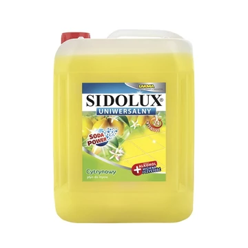 Általános tisztítószer 5 liter Sidolux Universal Soda Power Friss citrom Általános tisztítószer 5 liter Sidolux Universal Soda Power Friss citrom