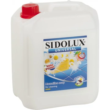 Általános tisztítószer 5 liter Sidolux Universal Soda Power Marseille szappannal Általános tisztítószer 5 liter Sidolux Universal Soda Power Marseille szappannal