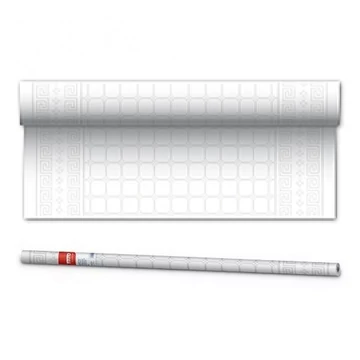 Asztalterítő damask tekercses 1,2 x 7 m Fato fehér Asztalterítő damask tekercses 1,2 x 7 m Fato fehér