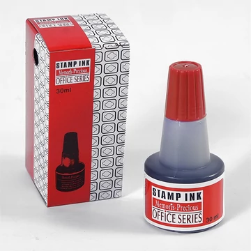 Bélyegzőfesték 30 ml, piros Bélyegzőfesték 30 ml, piros