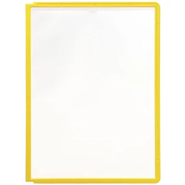 Bemutatótábla panel, A4, 5 db/csomag, Durable Sherpa sárga Bemutatótábla panel, A4, 5 db/csomag, Durable Sherpa sárga