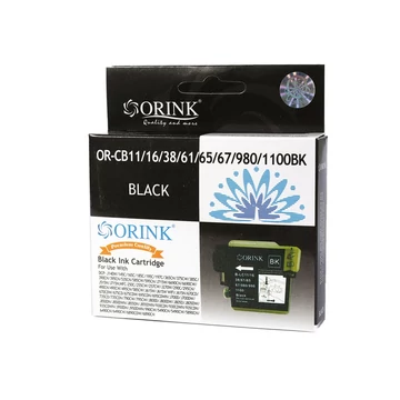 Brother CB11/LC980/LC985/LC1100XL tintapatron black ORINK Brother CB11/LC980/LC985/LC1100XL tintapatron black ORINK