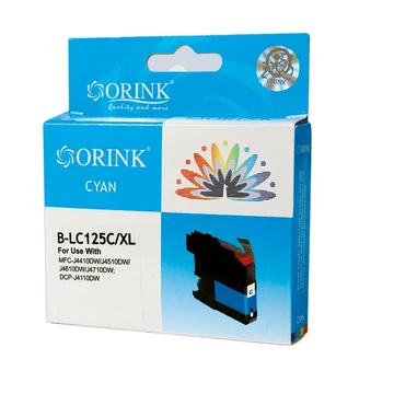 Brother LC125XL tintapatron cyan ORINK Brother LC125XL tintapatron cyan ORINK
