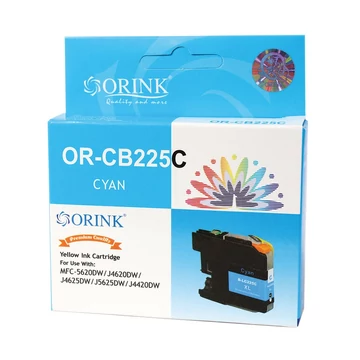 Brother LC225XL tintapatron cyan ORINK Brother LC225XL tintapatron cyan ORINK