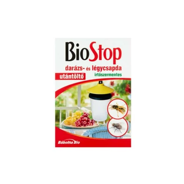 Darázs és légycsapda (1db csapda+3 db utántöltő) Biostop Darázs és légycsapda (1db csapda+3 db utántöltő) Biostop