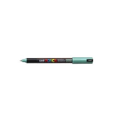 Dekormarker 0,7-1mm, Uni Posca PC-1M zöld Dekormarker 0,7-1mm, Uni Posca PC-1M zöld