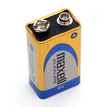 Elem 9V-os 6LR61 alkaline 1 db/csomag, Maxell Elem 9V-os 6LR61 alkaline 1 db/csomag, Maxell