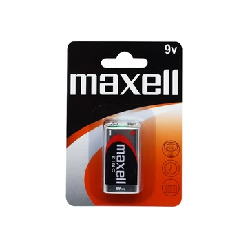 Elem 9V-os 6LR61 féltartós 1 db/csomag, Maxell Elem 9V-os 6LR61 féltartós 1 db/csomag, Maxell