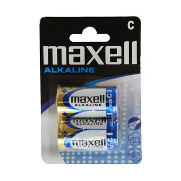 Elem Baby LR14 alkaline 2 db/csomag, Maxell Elem Baby LR14 alkaline 2 db/csomag, Maxell