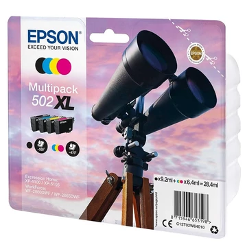 Epson 502XL tintapatron BCMY multipack ORIGINAL Epson 502XL tintapatron BCMY multipack ORIGINAL