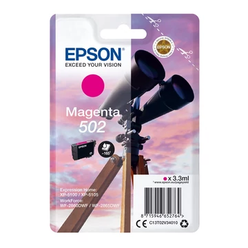 Epson T02V3 tintapatron magenta ORIGINAL Epson T02V3 tintapatron magenta ORIGINAL