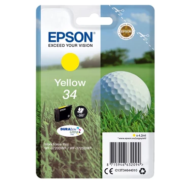Epson T3464 tintapatron yellow ORIGINAL Epson T3464 tintapatron yellow ORIGINAL