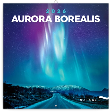 Falinaptár képes lemeznaptár 300x300mm, Aurora Borealis Realsystem 2026. Falinaptár képes lemeznaptár 300x300mm, Aurora Borealis Realsystem 2026.