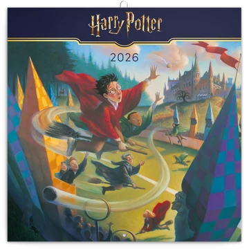 Falinaptár képes lemeznaptár 300x300mm, Harry Potter Realsystem 2026. Falinaptár képes lemeznaptár 300x300mm, Harry Potter Realsystem 2026.
