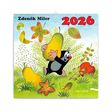 Falinaptár képes lemeznaptár 300x300mm, The Little Mole Realsystem 2026. Falinaptár képes lemeznaptár 300x300mm, The Little Mole Realsystem 2026.