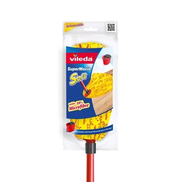 Felmosó fej/gyorsfelmosó 30 % mikroszállal Vileda Soft sárga_F0035V Felmosó fej/gyorsfelmosó 30 % mikroszállal Vileda Soft sárga_F0035V