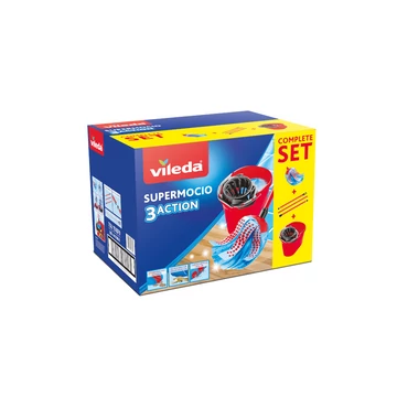 Felmosó szett mikroszálas_Supermocio Set Vileda_F1532V Felmosó szett mikroszálas_Supermocio Set Vileda_F1532V