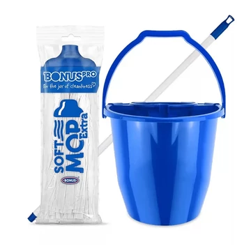 Felmosó szett többféle színben Bonus SoftMop Extra Szett_B330 Felmosó szett többféle színben Bonus SoftMop Extra Szett_B330