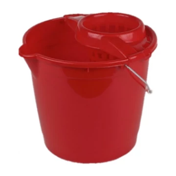 Felmosó vödör 10 literes kerek csavaró kosárral Spring Felmosó vödör 10 literes kerek csavaró kosárral Spring