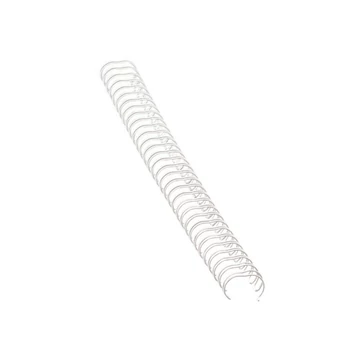 Fém spirál 3:1, 6mm, 21-35lap, Fellowes® 100 db/doboz, fehér Fém spirál 3:1, 6mm, 21-35lap, Fellowes® 100 db/doboz, fehér