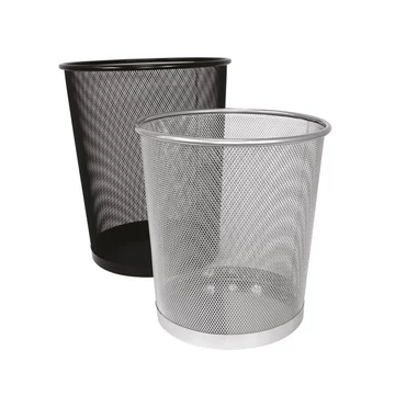Fémhálós papírkosár 29,5x34cm, 20 liter nagy Fornax fekete Fémhálós papírkosár 29,5x34cm, 20 liter nagy Fornax fekete