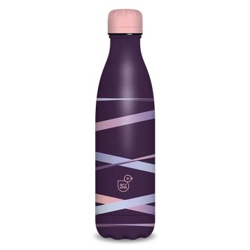 Fémkulacs duplafalú 500ml Ars Una Ribbon-purple (5168) 22 Fémkulacs duplafalú 500ml Ars Una Ribbon-purple (5168) 22