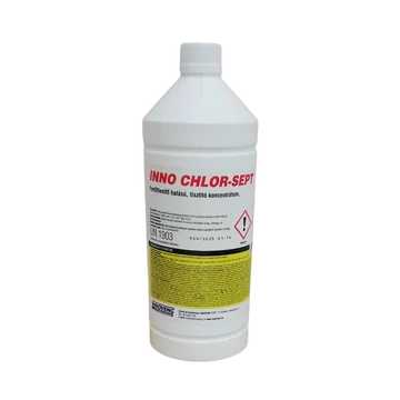 Fertőtlenítő hatású tisztítószer 1 liter klóros Inno Chlor-Sept Fertőtlenítő hatású tisztítószer 1 liter klóros Inno Chlor-Sept