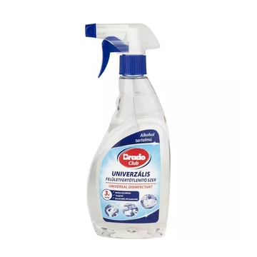 Fertőtlenítő hatású tisztítószer szórófejes 500 ml BradoClub Fertőtlenítő hatású tisztítószer szórófejes 500 ml BradoClub