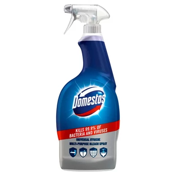 Fertőtlenítő hatású tisztítószer szórófejes 750 ml Domestos Fertőtlenítő hatású tisztítószer szórófejes 750 ml Domestos