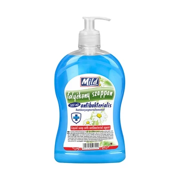Folyékony szappan antibakteriális pumpás 500 ml Mild Folyékony szappan antibakteriális pumpás 500 ml Mild