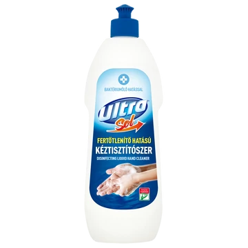 Folyékony szappan fertőtlenítő hatással 500 ml Ultra Sol Folyékony szappan fertőtlenítő hatással 500 ml Ultra Sol