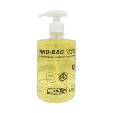 Folyékony szappan fertőtlenítő hatással pumpás 500 ml Inno-Bac New Folyékony szappan fertőtlenítő hatással pumpás 500 ml Inno-Bac New