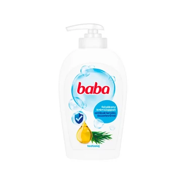Folyékony szappan pumpás 250 ml Baba Teafa olajjal Folyékony szappan pumpás 250 ml Baba Teafa olajjal