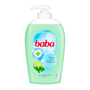 Folyékony szappan pumpás 250 ml Baba antibakteriális lime Folyékony szappan pumpás 250 ml Baba antibakteriális lime