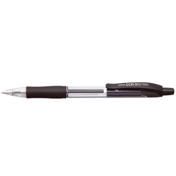 Golyóstoll 0,7mm, fekete átlátszó test Penac CCH-3, írásszín fekete Golyóstoll 0,7mm, fekete átlátszó test Penac CCH-3, írásszín fekete