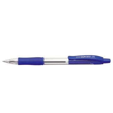 Golyóstoll 0,7mm, kék átlátszó test, Penac CCH-3, írásszín kék Golyóstoll 0,7mm, kék átlátszó test, Penac CCH-3, írásszín kék