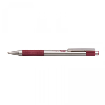 Golyóstoll 0,7mm, bordó test, Zebra F-301, írásszín kék Golyóstoll 0,7mm, bordó test, Zebra F-301, írásszín kék