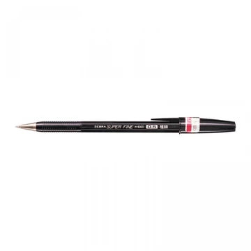 Golyóstoll 0,5mm, kupakos, H-8000 Zebra, írásszín fekete Golyóstoll 0,5mm, kupakos, H-8000 Zebra, írásszín fekete