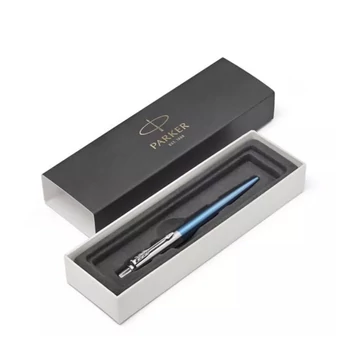 Golyóstoll Waterloo kék/fém test, ezüst klipsz 1953191 Parker Royal Jotter, írásszín kék Golyóstoll Waterloo kék/fém test, ezüst klipsz 1953191 Parker Royal Jotter, írásszín kék