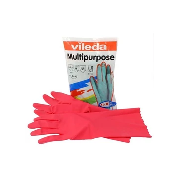 Gumikesztyű M háztartási Multipurpose Vileda piros_100153 Gumikesztyű M háztartási Multipurpose Vileda piros_100153