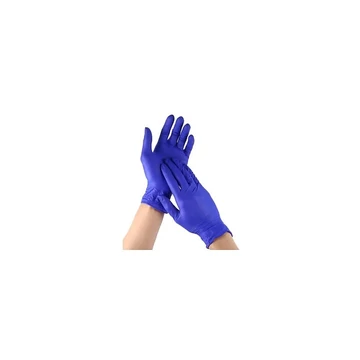 Gumikesztyű nitril púdermentes M 100 db/doboz Guarder kék Gumikesztyű nitril púdermentes M 100 db/doboz Guarder kék