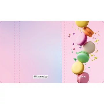 Gumis mappa, A4, Macaron, Nebulo Gumis mappa, A4, Macaron, Nebulo