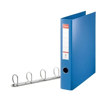 Gyűrűskönyv A4, Maxi 6cm, 4 gyűrű, D alakú, PP Esselte Jumbo Vivida kék Gyűrűskönyv A4, Maxi 6cm, 4 gyűrű, D alakú, PP Esselte Jumbo Vivida kék