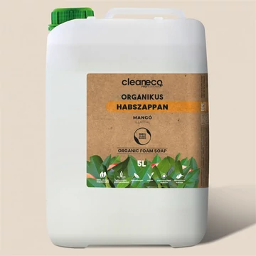 Habszappan 5 liter Cleaneco mangó Habszappan 5 liter Cleaneco mangó