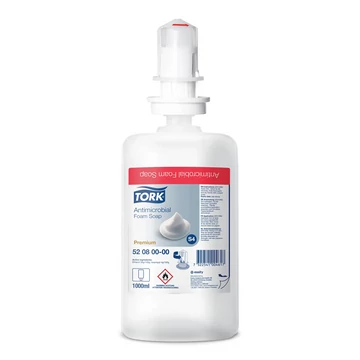 Habszappan fertőtlenítős kézkímélő 1 liter S4 Tork_520800 Habszappan fertőtlenítős kézkímélő 1 liter S4 Tork_520800