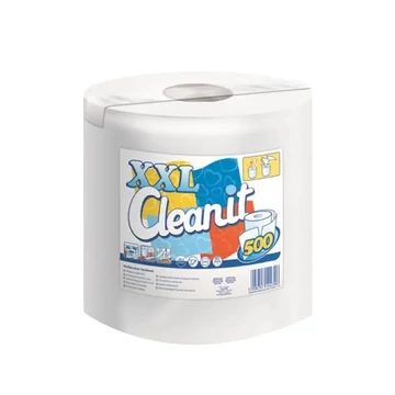 Háztartási papírtörlő kéztörlő 2 rétegű 500 lapos egyesével csomagolt Cleanit XXL500 Lucart Háztartási papírtörlő kéztörlő 2 rétegű 500 lapos egyesével csomagolt Cleanit XXL500 Lucart